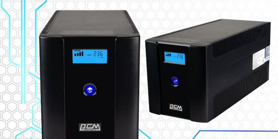 Новинка: Powercom Raptor с LCD дисплеем